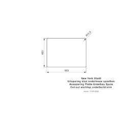 Reginox Einbaubecken New York 55x40 Edelstahl Seidenglanz -Spulen Pro Verkauf reginox einbaubecken new york 55x40 edelstahl seidenglanz5