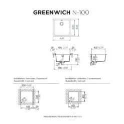 Schock Einbauspüle Cristadur Greenwich N-100 FB Flächenbündig 7 Schock Einbauspüle Cristadur Greenwich N-100 FB Flächenbündig -Spulen Pro Verkauf schock einbauspuele cristadur greenwich n 100 fb flaechenbuendig3