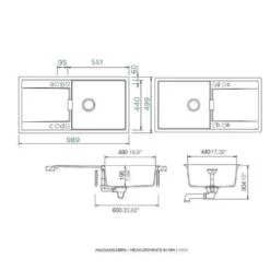 Schock Einbauspüle Cristadur Mono D-100 L FB Flächenbündig Einbaubar -Spulen Pro Verkauf schock einbauspuele cristadur mono d 100 l fb flaechenbuendig einbaubar3