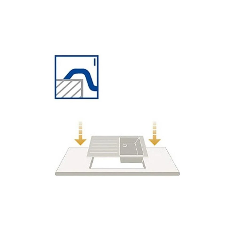 Schock Einbauspüle Cristadur Mono R-100 A 4 Schock Einbauspüle Cristadur Mono R-100 A – Bild 4