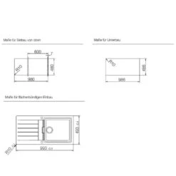 Schock Einbauspüle Cristadur Signus D-100 L FB Flächenbündig Einbaubar -Spulen Pro Verkauf schock einbauspuele cristadur signus d 100 l fb flaechenbuendig einbaubar5