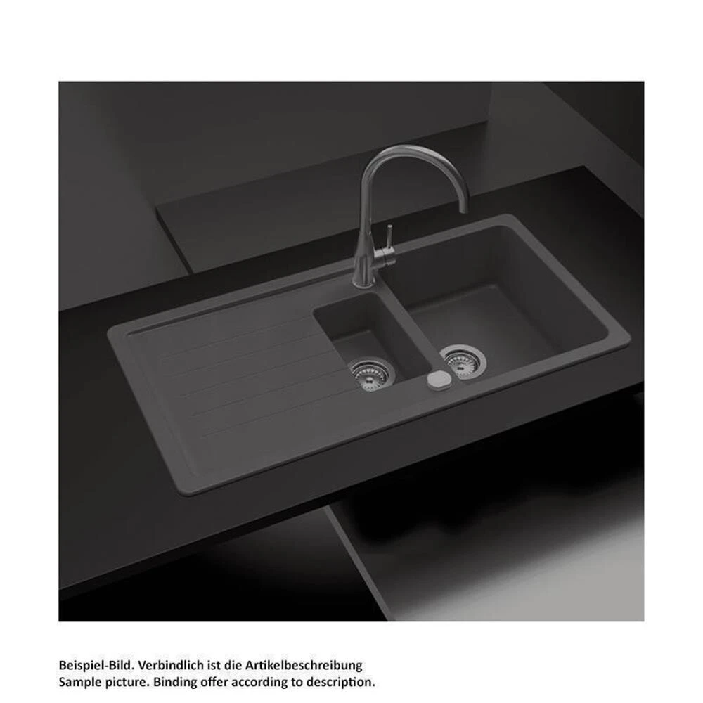 Schock Einbauspüle Cristadur Toledo D-150 A 2 Schock Einbauspüle Cristadur Toledo D-150 A – Bild 2