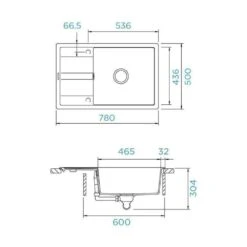 Schock Einbauspüle Cristalite Manhattan D-100LS A -Spulen Pro Verkauf schock einbauspuele cristalite manhattan d 100ls a3
