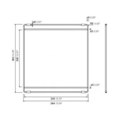 Schock Multifunktionaler Träger 344 X 363 Mm, Für Gastronorm-Behälter GN 2/3 -Spulen Pro Verkauf schock multifunktionaler traeger 344 x 363 mm fuer gastronorm behaelter gn 2 33