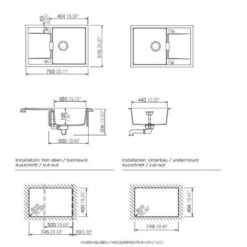 Schock Unterbauspüle Cristadur Mono D-100 U 7 Schock Unterbauspüle Cristadur Mono D-100 U -Spulen Pro Verkauf schock unterbauspuele cristadur mono d 100 u3