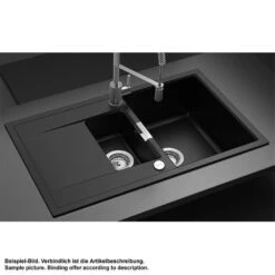 Schock Unterbauspüle Cristadur Mono D-150 U 7 Schock Unterbauspüle Cristadur Mono D-150 U -Spulen Pro Verkauf schock unterbauspuele cristadur mono d 150 u3