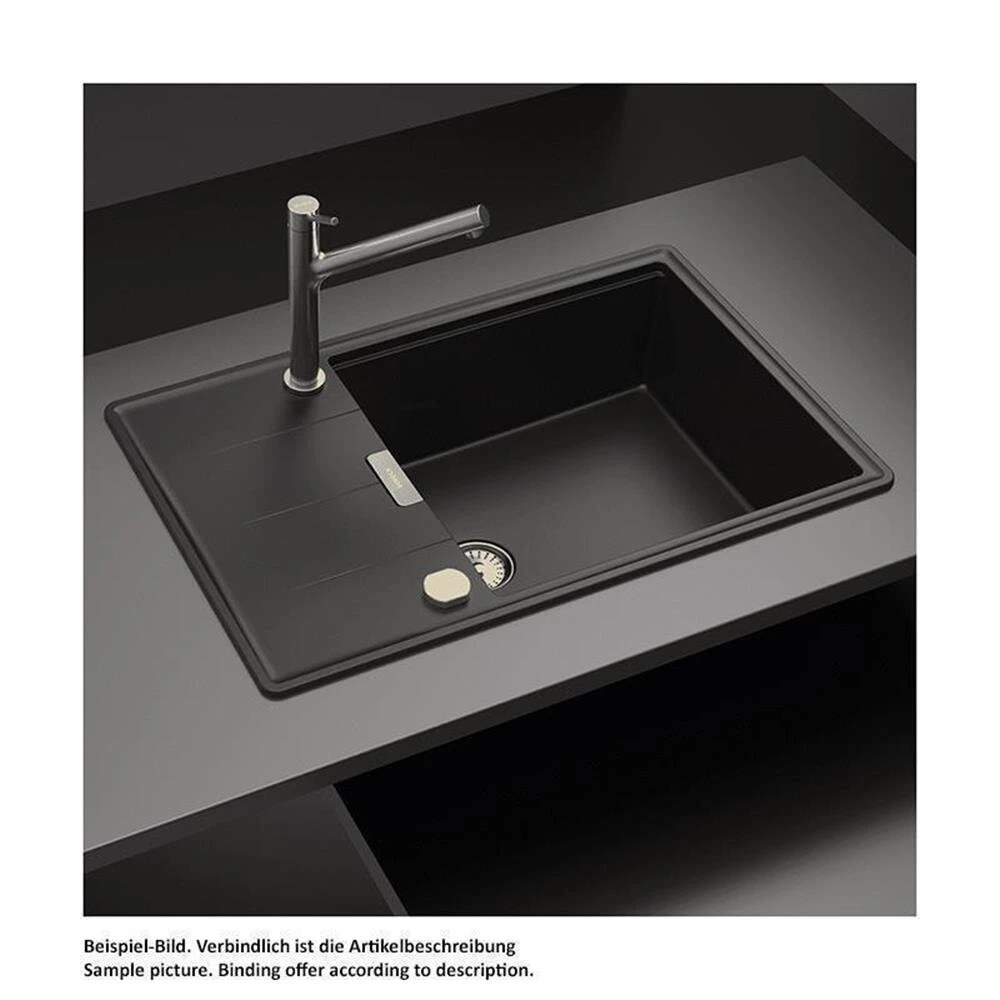 Schock Unterbauspüle Cristadur Tia D-100LS U 2 Schock Unterbauspüle Cristadur Tia D-100LS U – Bild 2