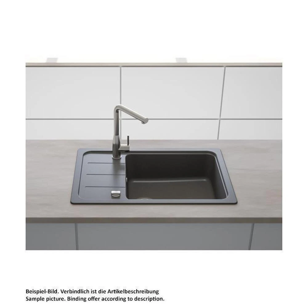 Schock Unterbauspüle Cristalite Formhaus D-100 LS U 2 Schock Unterbauspüle Cristalite Formhaus D-100 LS U – Bild 2