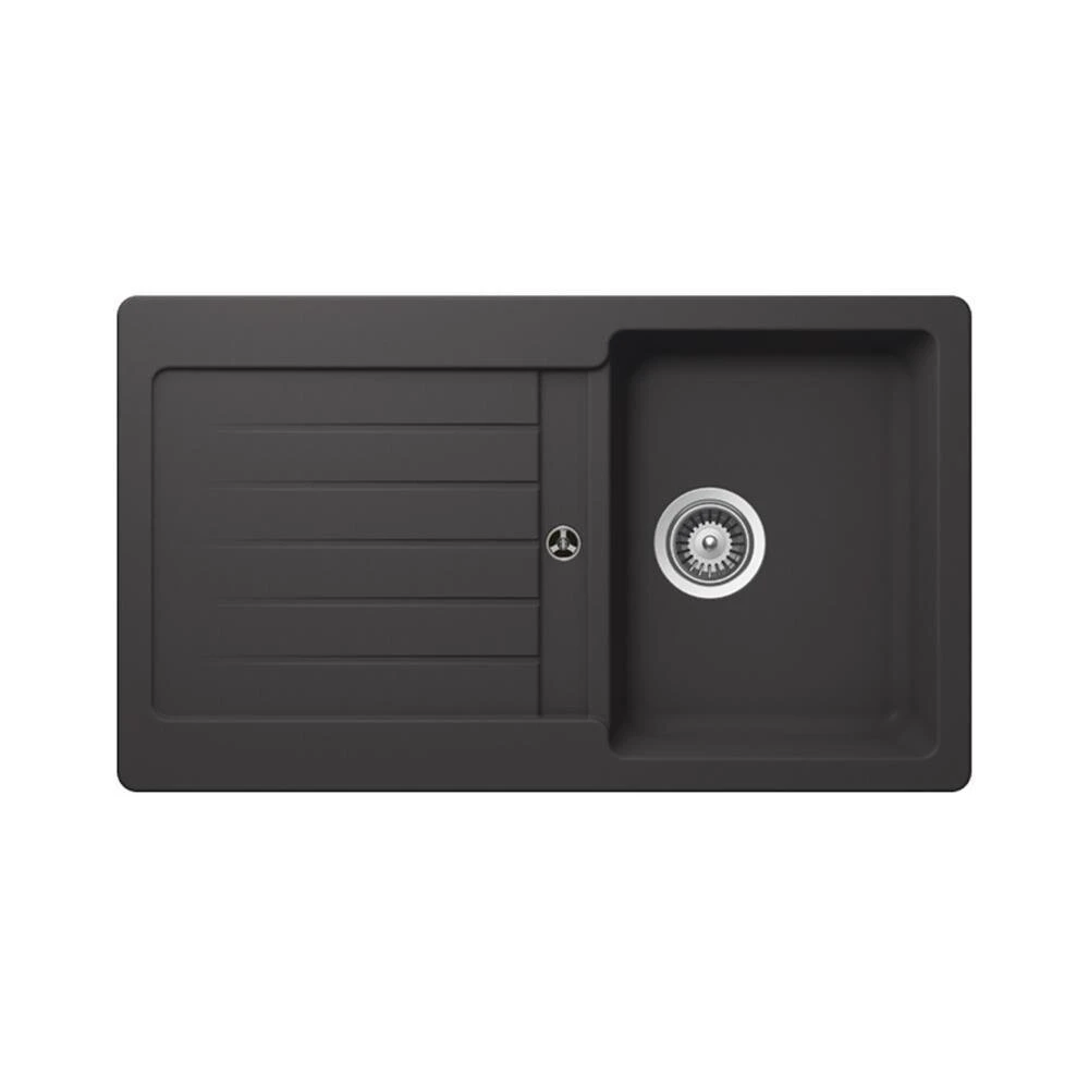 Schock Unterbauspüle Cristalite Typos D-100 U 1 Schock Unterbauspüle Cristalite Typos D-100 U