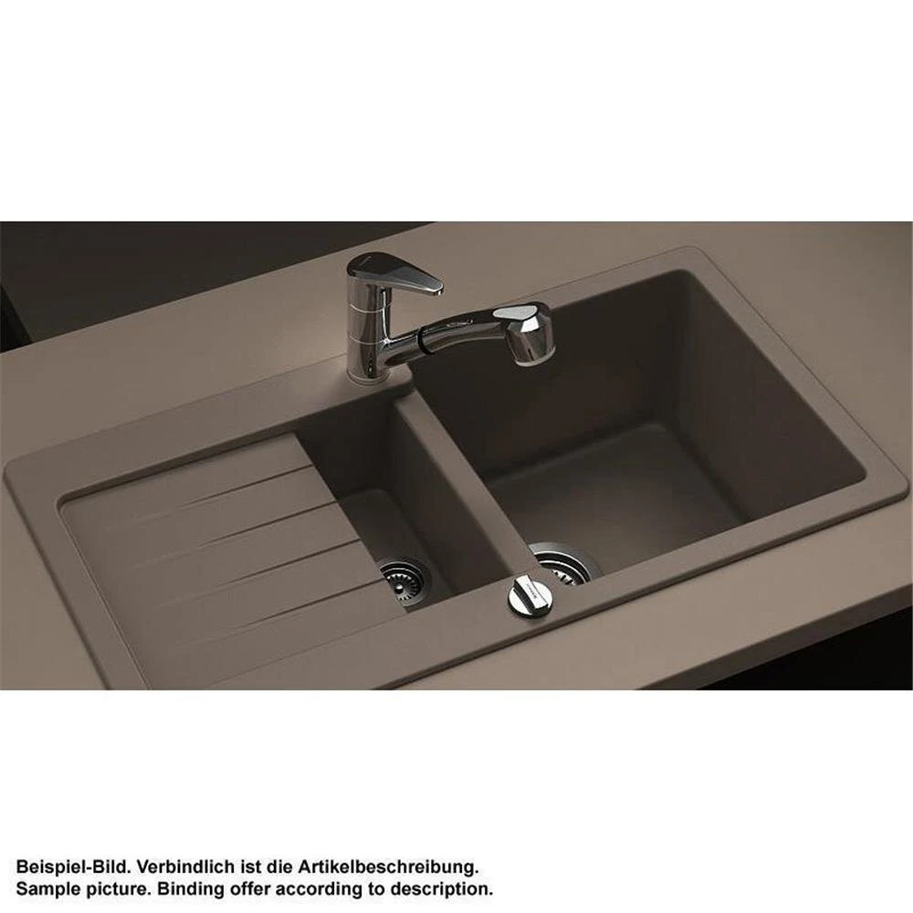 Schock Unterbauspüle Cristalite Typos D-150 S U 2 Schock Unterbauspüle Cristalite Typos D-150 S U – Bild 2