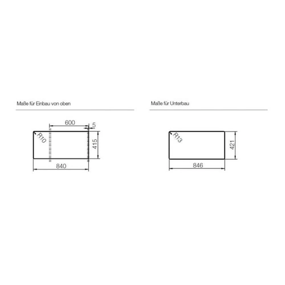 Schock Unterbauspüle Cristalite Typos D-150 S U 4 Schock Unterbauspüle Cristalite Typos D-150 S U – Bild 4