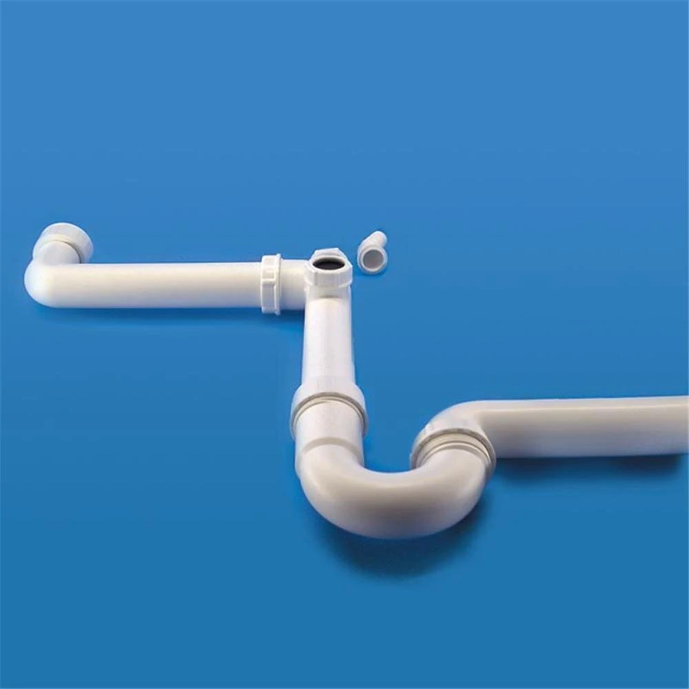 Set Raumspar-Siphon / Geruchverschluss 1 1/2" X 40 Mm, Mit 2 Geräteanschlüssen 1 Set Raumspar-Siphon / Geruchverschluss 1 1/2" X 40 Mm, Mit 2 Geräteanschlüssen