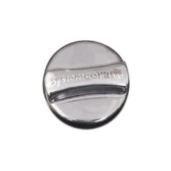 Systemceram Drehknopf Rund Für Excenterbetätigung Edelstahl Glänzend