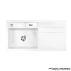 Systemceram Einbauspüle KeraDomo Bela 100 Becken Links