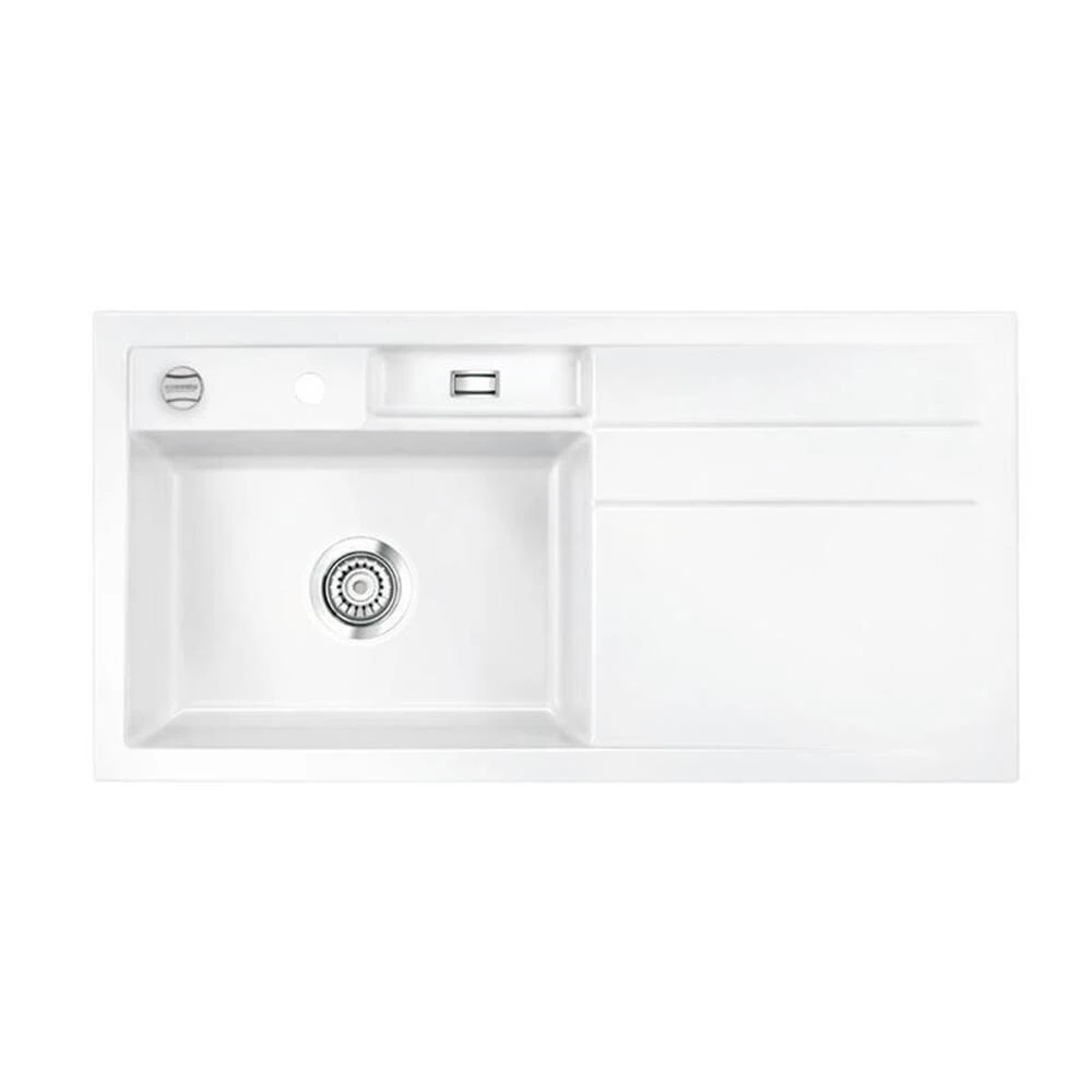 Systemceram Einbauspüle KeraDomo Bela 100 Becken Links 5 Systemceram Einbauspüle KeraDomo Bela 100 Becken Links – Bild 5