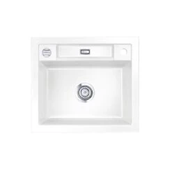 Systemceram Einbauspüle KeraDomo Bela 57 F Flächenbündig Einbaubar -Spulen Pro Verkauf systemceram einbauspuele keradomo bela 57 f flaechenbuendig einbaubar5