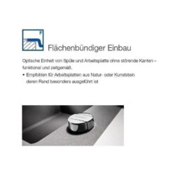 Systemceram Einbauspüle KeraDomo GENEA 100 F Flächenbündig Einbaubar -Spulen Pro Verkauf systemceram einbauspuele keradomo genea 100 f flaechenbuendig einbaubar4