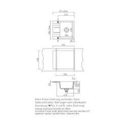 Systemceram Einbauspüle KeraDomo Genea 60 F Flächenbündig Einbaubar -Spulen Pro Verkauf systemceram einbauspuele keradomo genea 60 f flaechenbuendig einbaubar4
