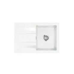 Systemceram Einbauspüle KeraDomo GENEA 75 F Flächenbündig Einbaubar