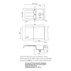 Systemceram Einbauspüle KeraDomo Genea 87 -Spulen Pro Verkauf systemceram einbauspuele keradomo genea 874