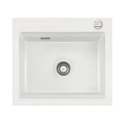 Systemceram Einbauspüle KeraDomo Kara 57 F Flächenbündig Einbaubar