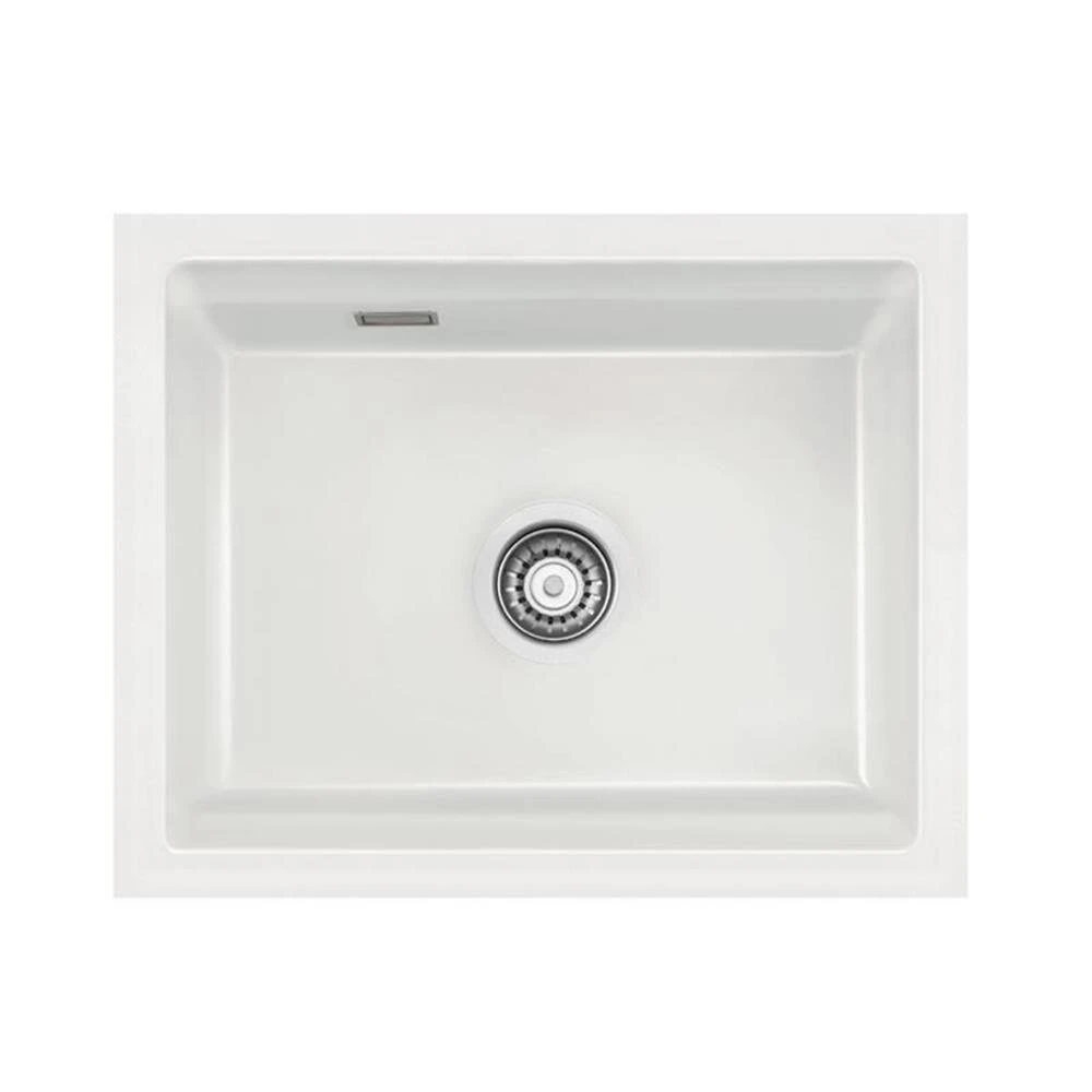 Systemceram Einbauspüle KeraDomo Kara 57 F/o Flächenbündig Einbaubar 1 Systemceram Einbauspüle KeraDomo Kara 57 F/o Flächenbündig Einbaubar