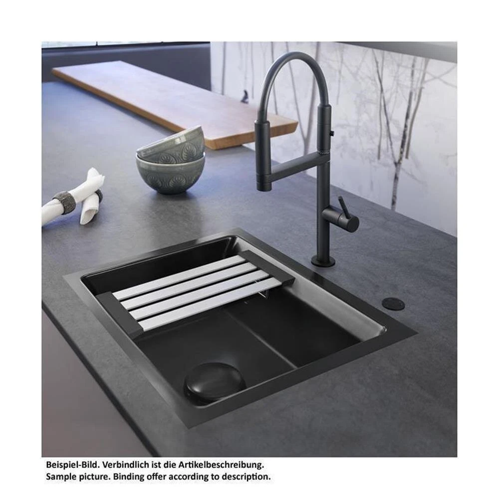 Systemceram Einbauspüle KeraDomo Kara 57 F/o Flächenbündig Einbaubar 2 Systemceram Einbauspüle KeraDomo Kara 57 F/o Flächenbündig Einbaubar – Bild 2