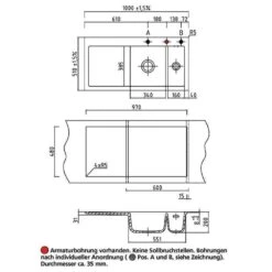 Systemceram Einbauspüle KeraDomo MERA 100 Becken Rechts -Spulen Pro Verkauf systemceram einbauspuele keradomo mera 100 becken rechts3
