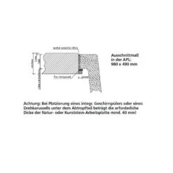 Systemceram Einbauspüle KeraDomo MERA 100 F Becken Links Flächenbündig -Spulen Pro Verkauf systemceram einbauspuele keradomo mera 100 f becken links flaechenbuendig4
