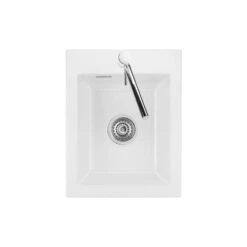 Systemceram Einbauspüle KeraDomo MERA 39 F Flächenbündig Einbaubar