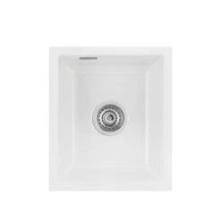 Systemceram Einbauspüle KeraDomo Mera 39 F/o Flächenbündig Einbaubar