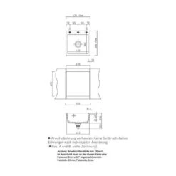 Systemceram Einbauspüle KeraDomo MERA 51 F Flächenbündig Einbaubar -Spulen Pro Verkauf systemceram einbauspuele keradomo mera 51 f flaechenbuendig einbaubar3