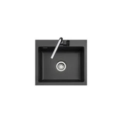 Systemceram Einbauspüle KeraDomo MERA 57 F Flächenbündig Einbaubar