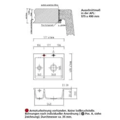 Systemceram Einbauspüle KeraDomo MERA 60 F Flächenbündig Einbaubar 6 Systemceram Einbauspüle KeraDomo MERA 60 F Flächenbündig Einbaubar -Spulen Pro Verkauf systemceram einbauspuele keradomo mera 60 f flaechenbuendig einbaubar3