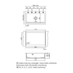 Systemceram Einbauspüle KeraDomo MERA 80 -Spulen Pro Verkauf systemceram einbauspuele keradomo mera 803