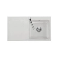 Systemceram Einbauspüle KeraDomo MERA 90 Becken Rechts