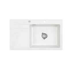 Systemceram Einbauspüle KeraDomo STEMA 86 SL Becken Rechts