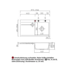 Systemceram Einbauspüle KeraDomo STEMA 90 F Flächenbündig Becken Rechts 7 Systemceram Einbauspüle KeraDomo STEMA 90 F Flächenbündig Becken Rechts -Spulen Pro Verkauf systemceram einbauspuele keradomo stema 90 f flaechenbuendig becken rechts3
