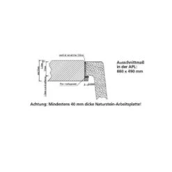 Systemceram Einbauspüle KeraDomo STEMA 90 F Flächenbündig Becken Rechts 8 Systemceram Einbauspüle KeraDomo STEMA 90 F Flächenbündig Becken Rechts -Spulen Pro Verkauf systemceram einbauspuele keradomo stema 90 f flaechenbuendig becken rechts4