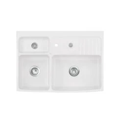 Systemceram Spülmodul KeraDomo CENTRA 90 (für 60 Bis 75 Cm Arbeitsplattentiefe)