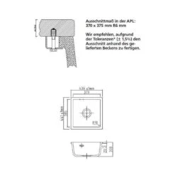 Systemceram Unterbauspüle KeraDomo MERA 40 U -Spulen Pro Verkauf systemceram unterbauspuele keradomo mera 40 u3