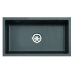 Systemceram Unterbauspüle KeraDomo MERA 80 U/g (mit Geschliffener Oberseite)