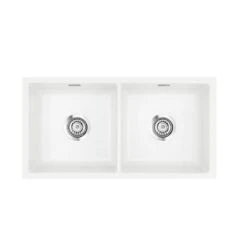 Systemceram Unterbauspüle KeraDomo MERA TWIN U