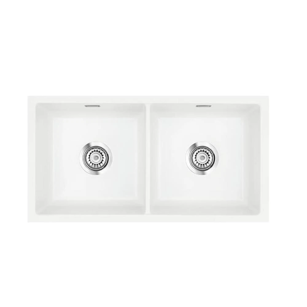 Systemceram Unterbauspüle KeraDomo MERA TWIN U/g (mit Geschliffener Oberseite) 1 Systemceram Unterbauspüle KeraDomo MERA TWIN U/g (mit Geschliffener Oberseite)