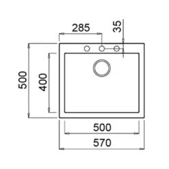 Teka Einbaubecken FORSQUARE 50.40 TG AUTO Tegranite+ -Spulen Pro Verkauf teka einbaubecken forsquare 5040 tg auto tegranite 3