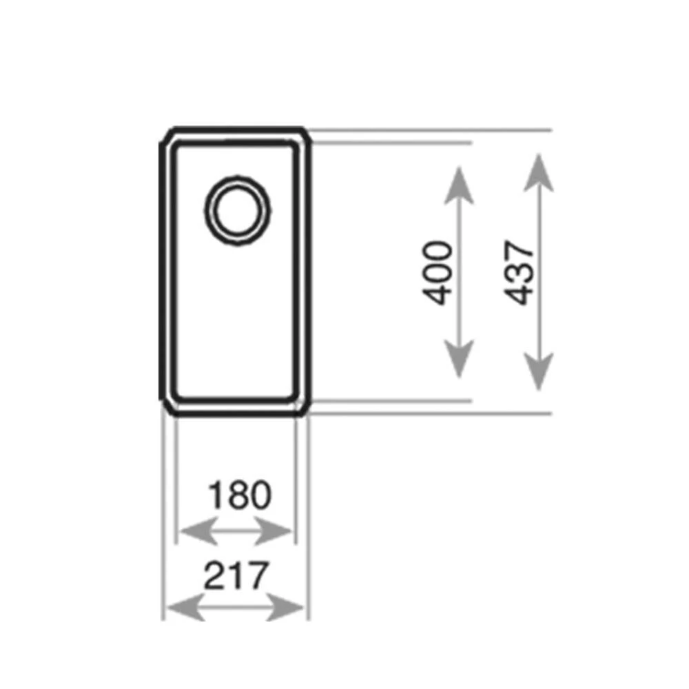 Teka Unterbaubecken BE LINEA RS15 18.40 Edelstahl 3 Teka Unterbaubecken BE LINEA RS15 18.40 Edelstahl – Bild 3