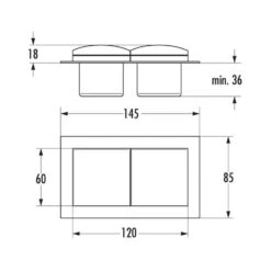 Thebo Mira BS1, Einbausteckdosenelemente -Spulen Pro Verkauf thebo mira bs1 einbausteckdosenelemente3