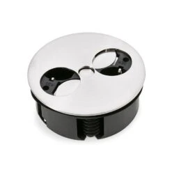 Naber Twist Doppelsteckdose, Einbausteckdosenelemente, Mit Schweizer Steckdosen