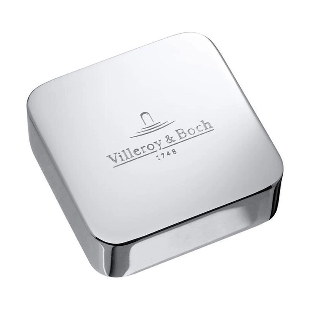 Villeroy & Boch Abdeckkappe Eckig, Für Einzeldrehgriff 1 Villeroy & Boch Abdeckkappe Eckig, Für Einzeldrehgriff