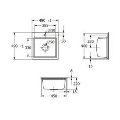Villeroy & Boch Einbaubecken Subway Style 50 S Flat Flächenbündig Inklusive Abtropfgitter In Anthracite -Spulen Pro Verkauf villeroy boch einbaubecken subway style 50 s flat flaechenbuendig inklusive abtropfgitter in anthracite4